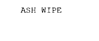 ASHWIPE