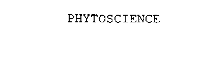 PHYTOSCIENCE