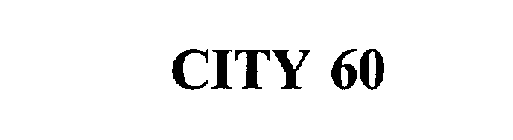 CITY 60