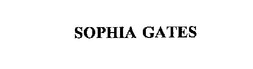 SOPHIA GATES