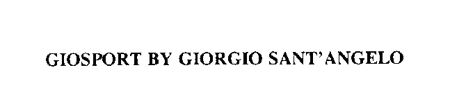 GIOSPORT BY GIORGIO SANT' ANGELO