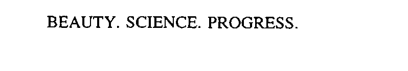 BEAUTY. SCIENCE. PROGRESS.