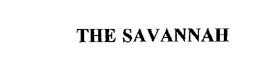THE SAVANNAH