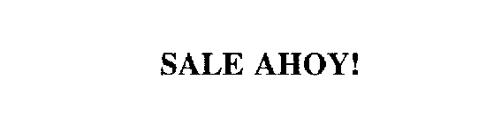 SALE AHOY!