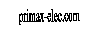 PRIMAX-ELEC.COM