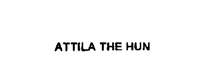 ATTILA THE HUN