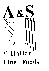 A & S ITALIAN FINE FOODS