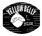 YELLOW BELLY LEMON WITH AN ATTITUDE.  LEMON FLAVORED BREW