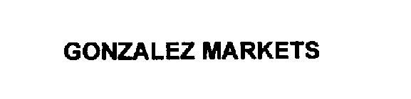 GONZALEZ MARKETS