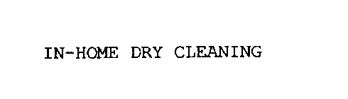 IN-HOME DRY CLEANING