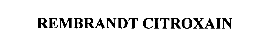 REMBRANDT CITROXAIN