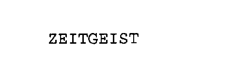 ZEITGEIST