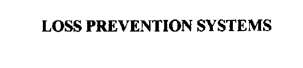 LOSS PREVENTION SYSTEMS
