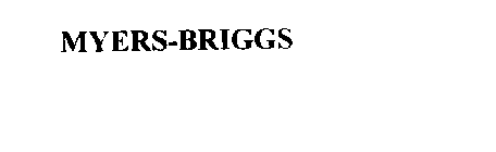 MYERS-BRIGGS