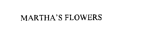 MARTHA' S FLOWERS