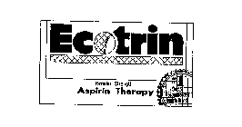 ECOTRIN REGULAR STRENGTH ASPIRIN THERAPY #1 DOCTOR RECOMMENDED ASPIRIN BRAND