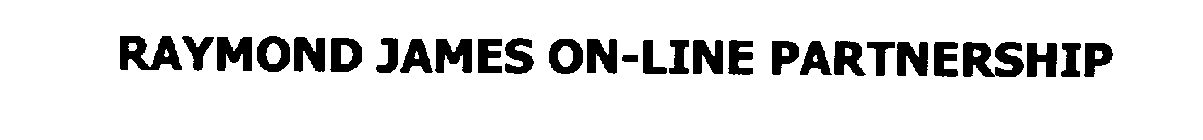 RAYMOND JAMES ON-LINE PARTNERSHIP