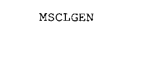 MSCLGEN