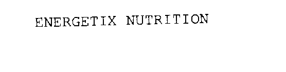 ENERGETIX NUTRITION