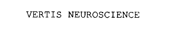 VERTIS NEUROSCIENCE