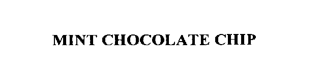 MINT CHOCOLATE CHIP