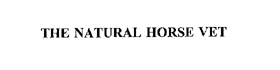 THE NATURAL HORSE VET