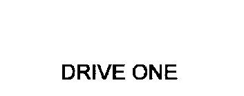 DRIVE ONE