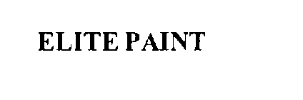 ELITE PAINT