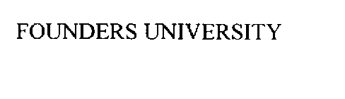 FOUNDERS UNIVERSITY