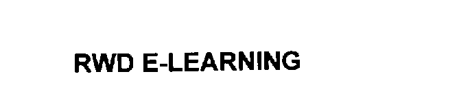 RWD E-LEARNING