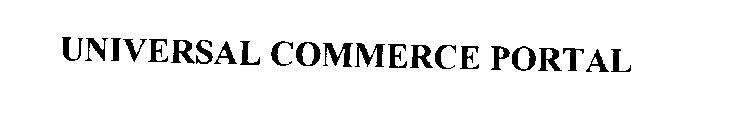 UNIVERSAL COMMERCE PORTAL