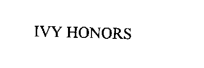 IVY HONORS