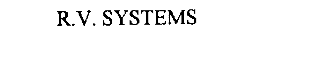 R.V. SYSTEMS