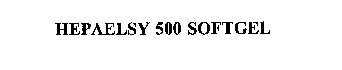HEPAELSY 500 SOFTGEL
