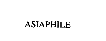 ASIAPHILE