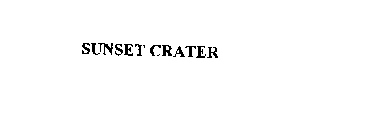 SUNSET CRATER