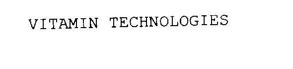 VITAMIN TECHNOLOGIES