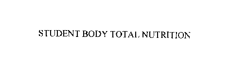 STUDENT BODY TOTAL NUTRITION