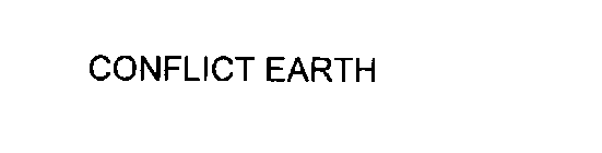 CONFLICT EARTH