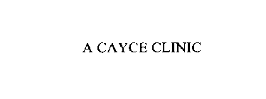 A CAYCE CLINIC