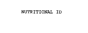 NUTRITIONAL ID