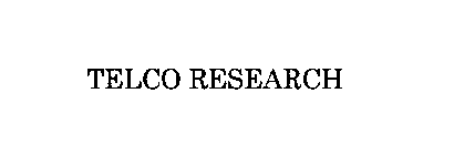 TELCO RESEARCH