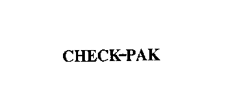 CHECK-PAK