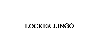 LOCKER LINGO