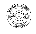 C MORE SYSTEMS WORLD CHAMPION SIGHTS