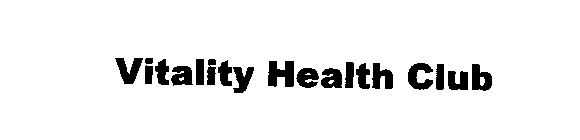 VITALITY HEALTH CLUB