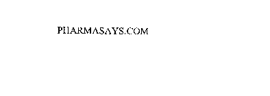 PHARMASAYS.COM