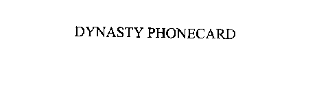 DYNASTY PHONECARD