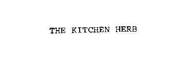 THE KITCHEN HERB