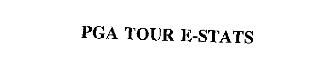 PGA TOUR E-STATS